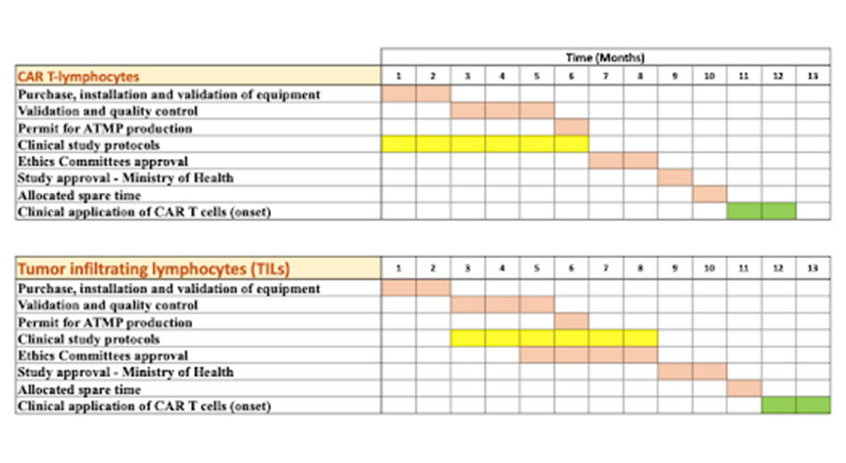Timeline of cell-based cancer immunotherapies introduction into clinical practice